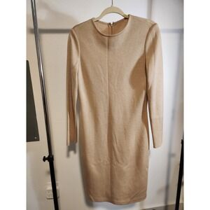 St John Collection Knit Dress Size 6 Bodycon Long Sleeve Career